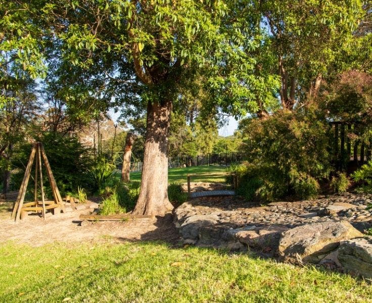 photo of nature play area