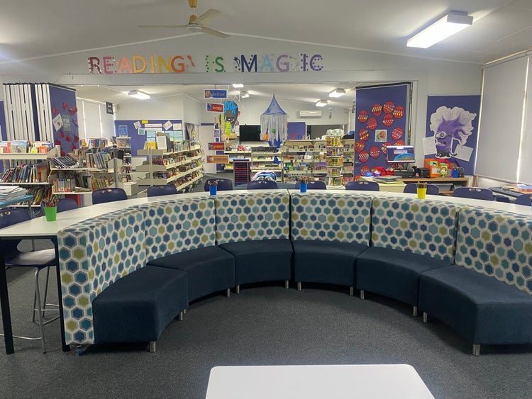 photo of school library